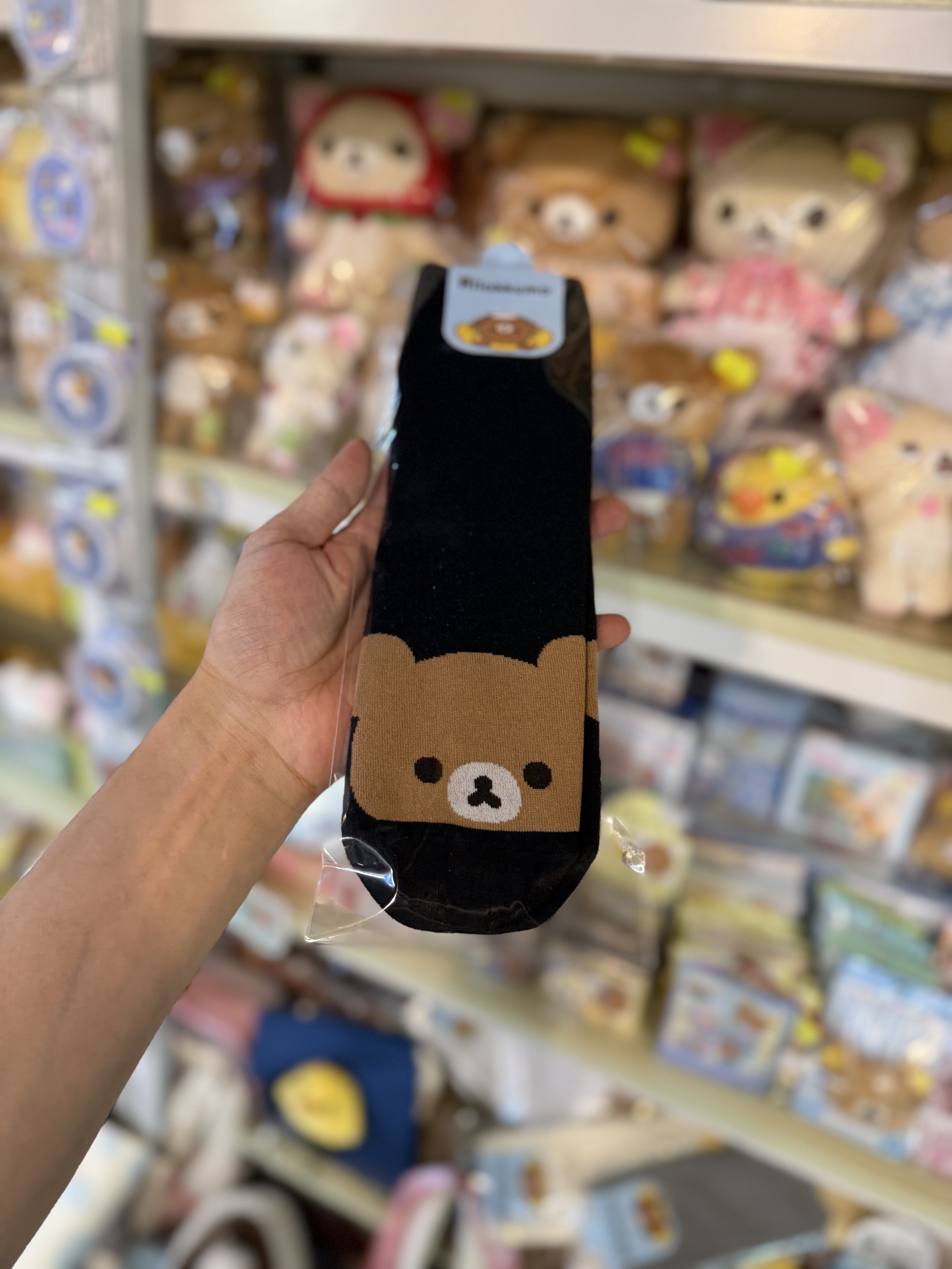 《現貨》全新韓國限定 Rilakkuma長襪