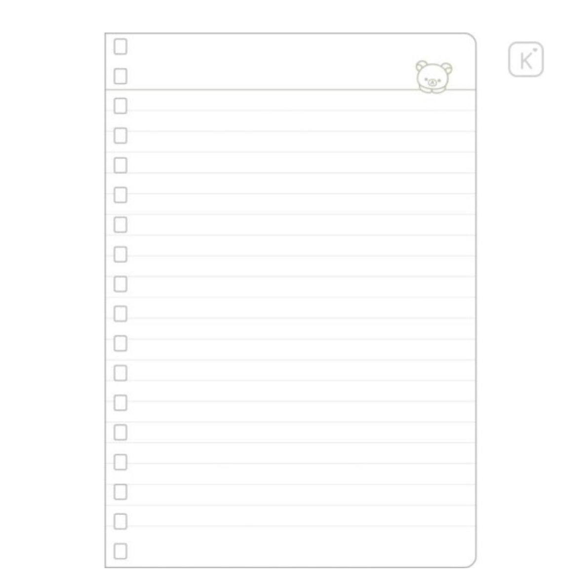 鬆弛熊 notebook｜特價品滿$300包順豐門市自取