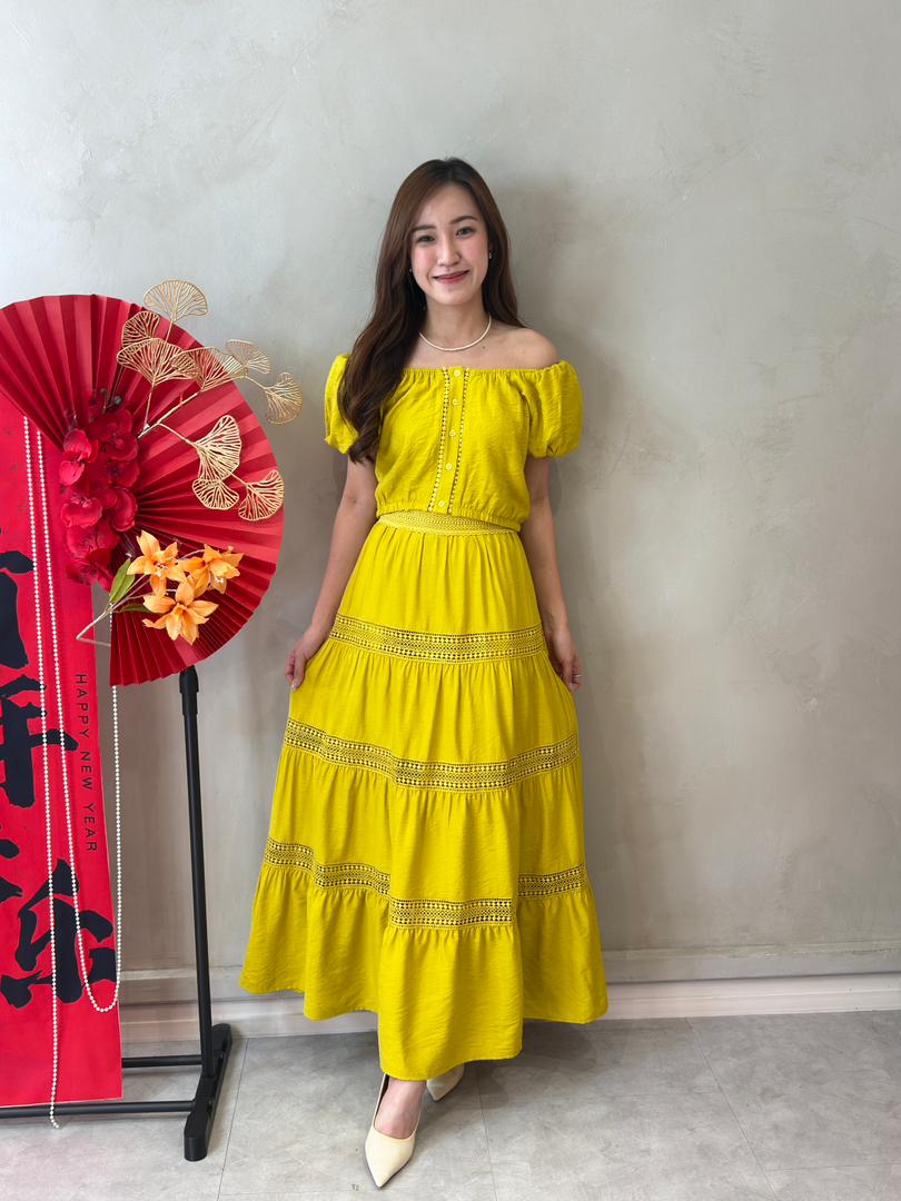 A-T311525 Bohemia Off Shoulder Top