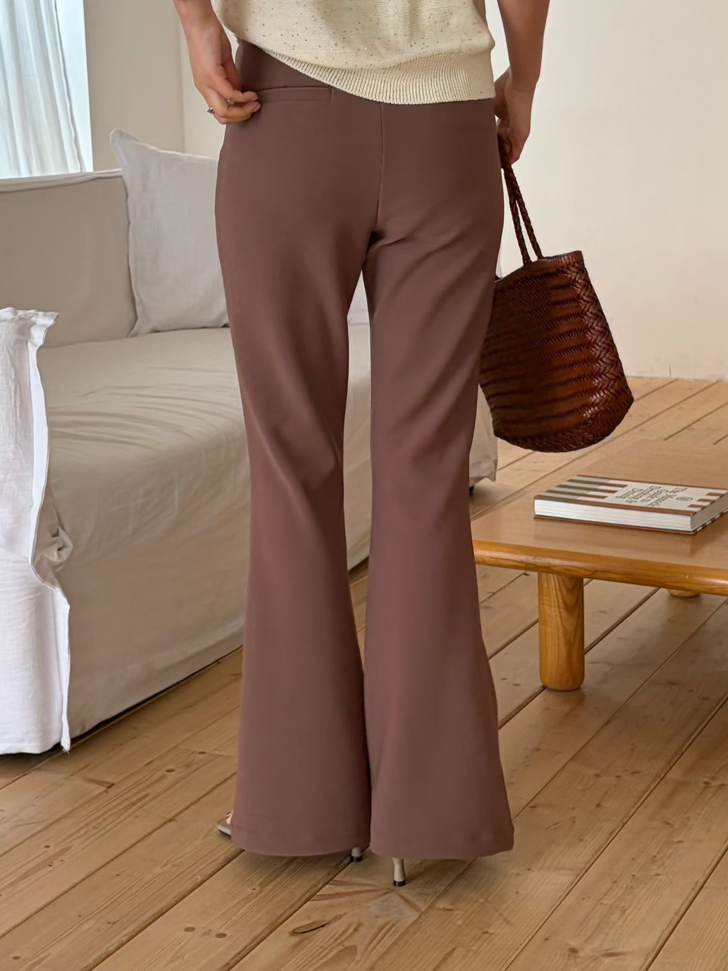 ♥︎2Pockets Flared Pants神褲