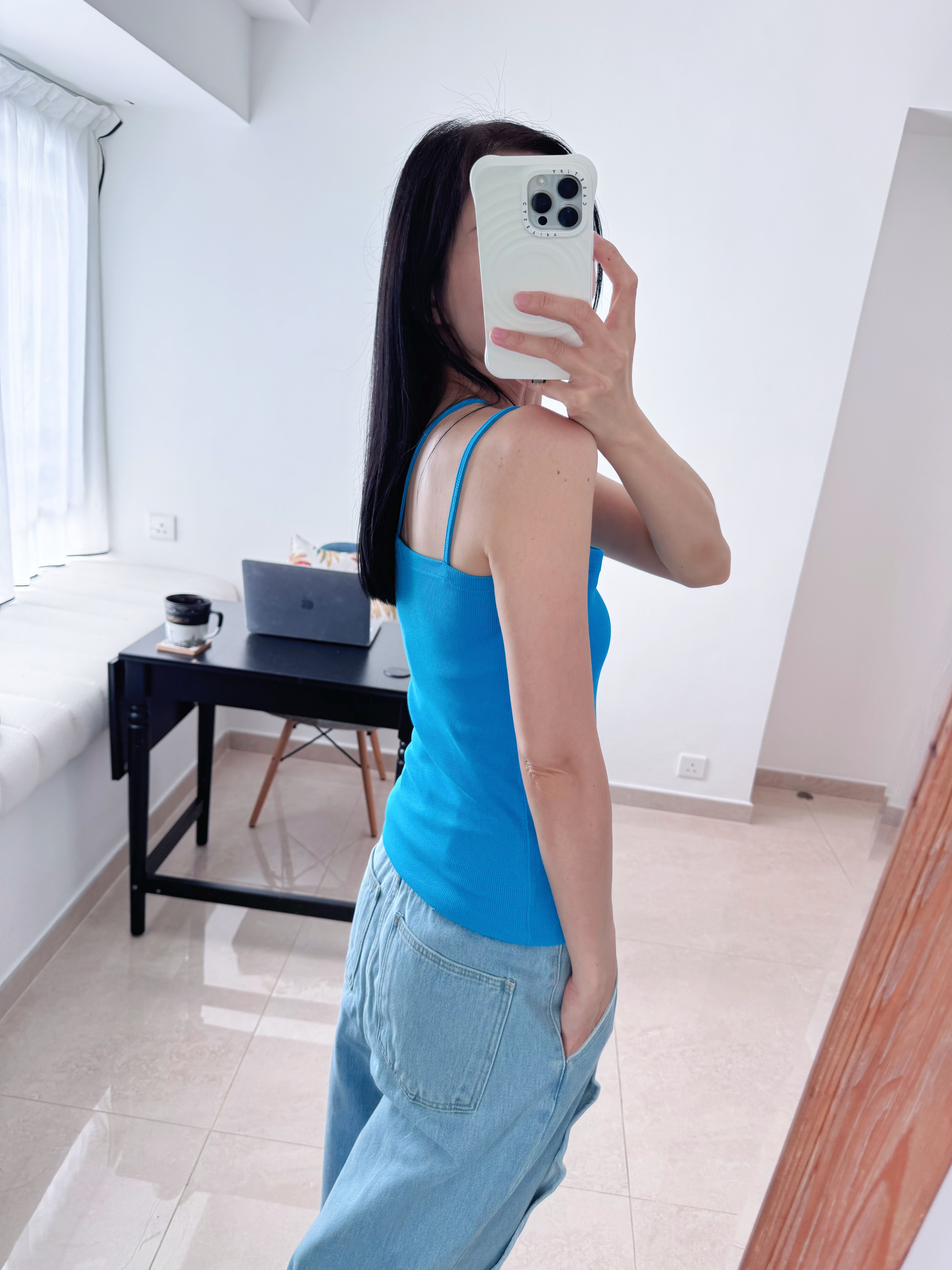 SET vacay cami top + hooded cardi 