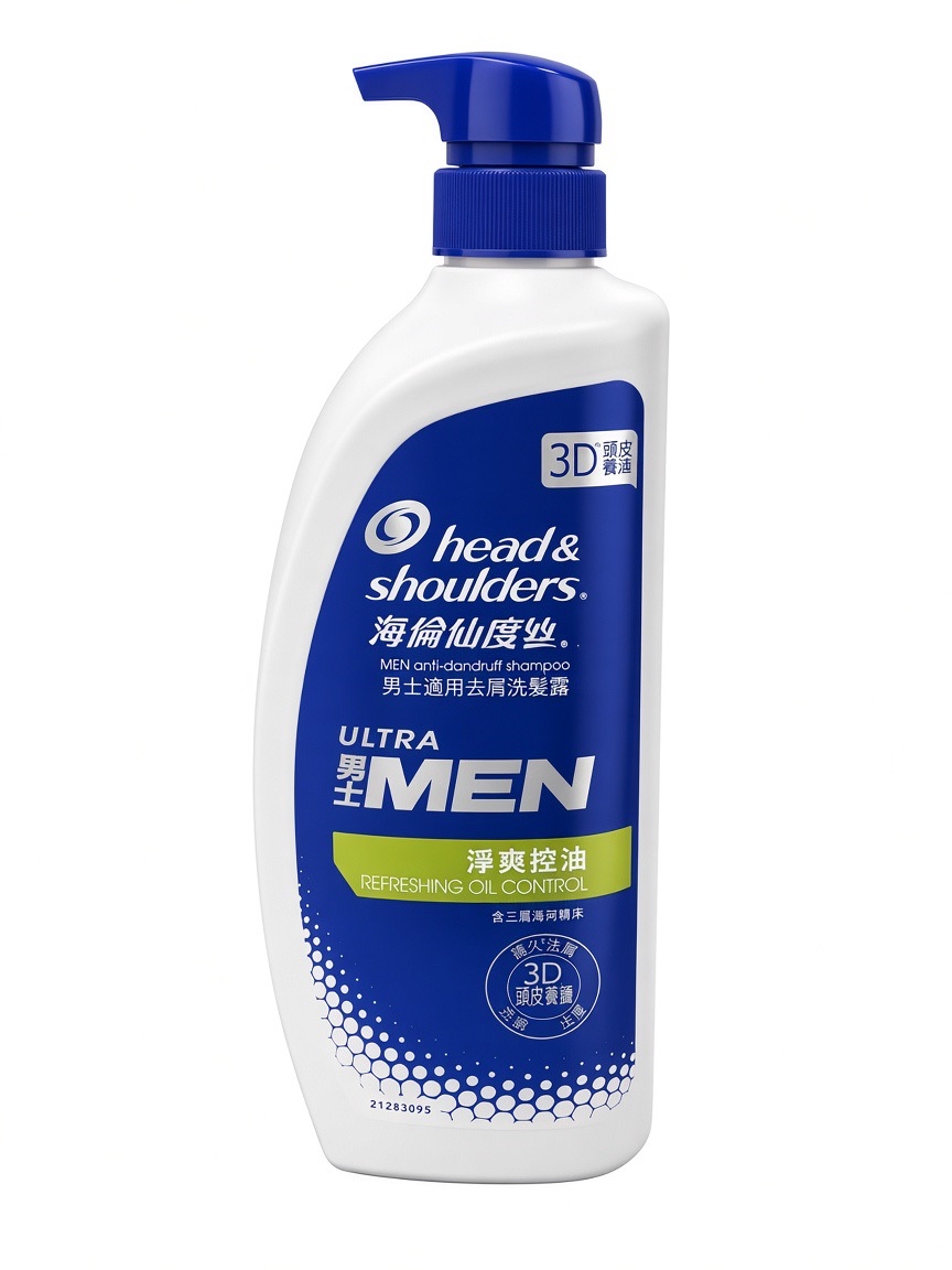 Head&Shoulders 海倫仙度絲 - 男士適用去屑洗髮露 淨爽控油 680克