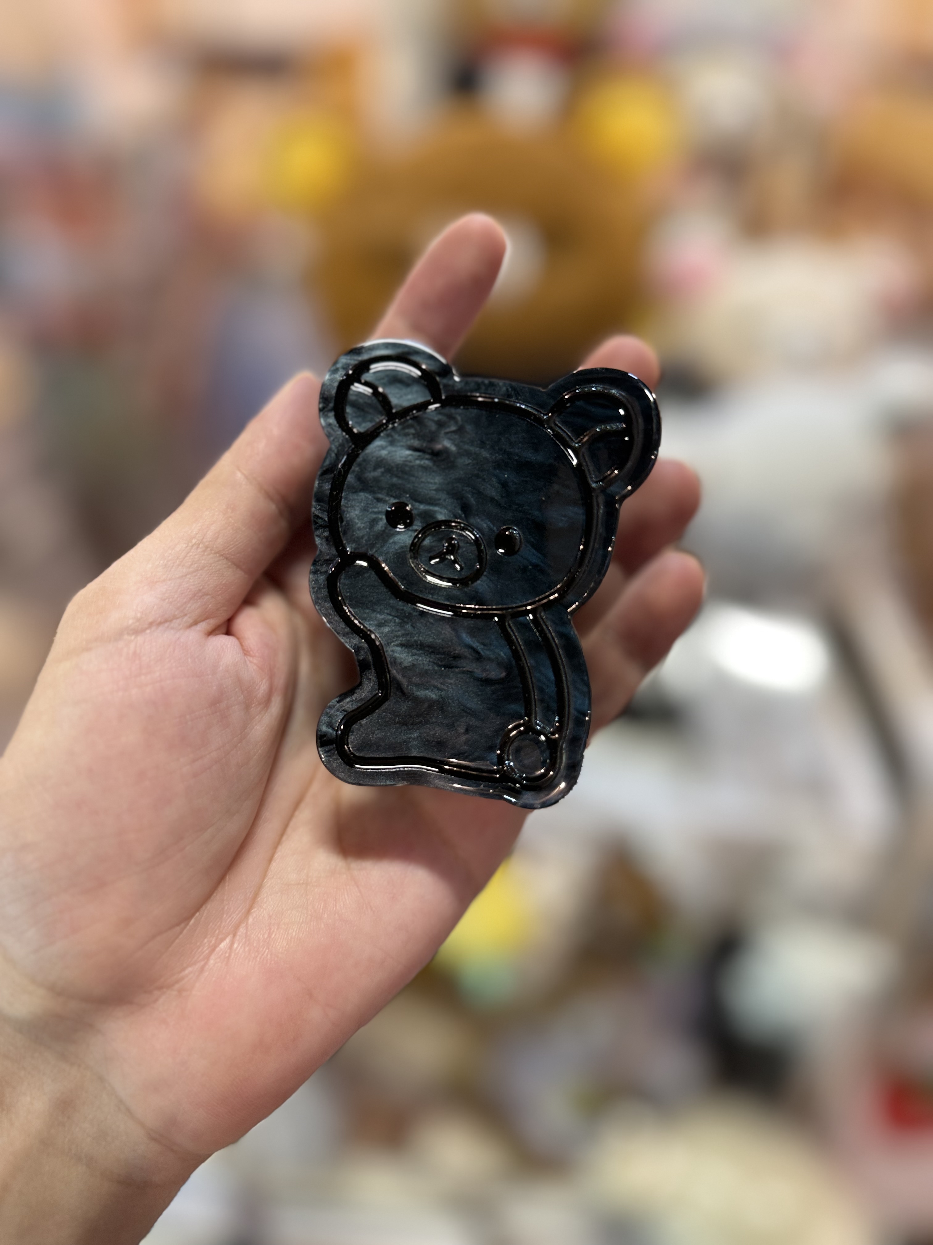 《現貨》全新Rilakkuma黑白造型髮夾