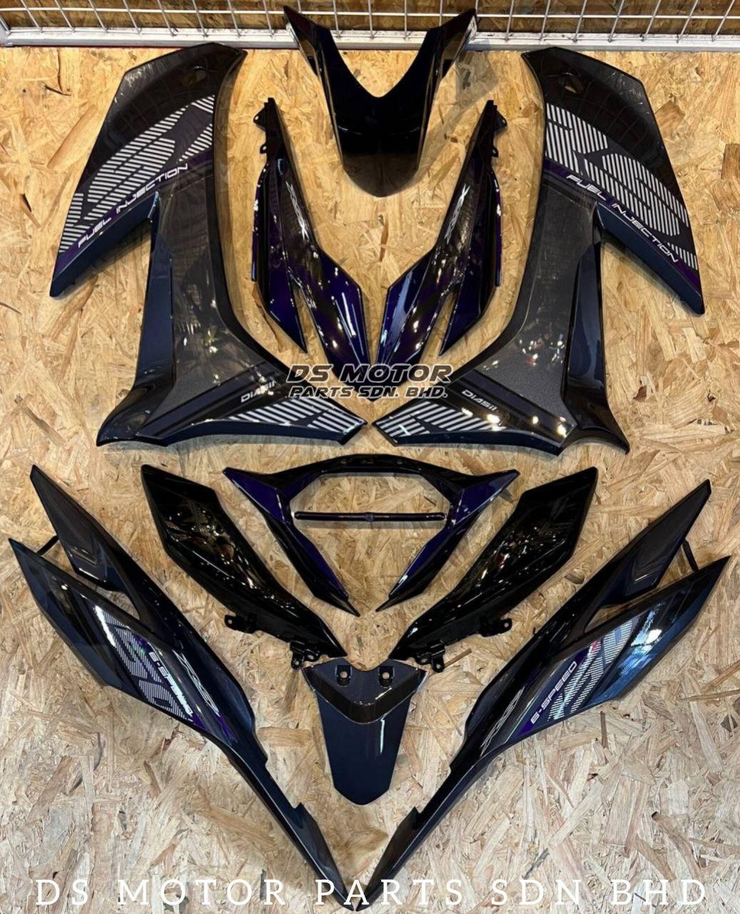 Honda Cover Set RSX 150 V1 Batman 27 / Merah Purba / Meroon Purba / Biru Purba / Purple Purba