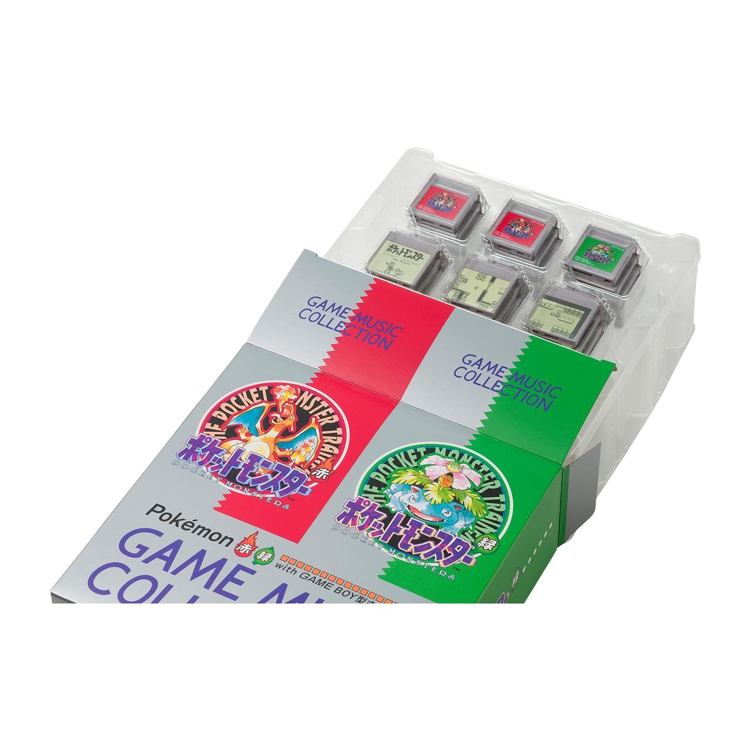 【預售 8/4】寶可夢紅/綠遊戲 GAME BOY 造型播放器 / Pokémon Red & Green GAME MUSIC COLLECTION with GAME BOY Jukebox PO0588