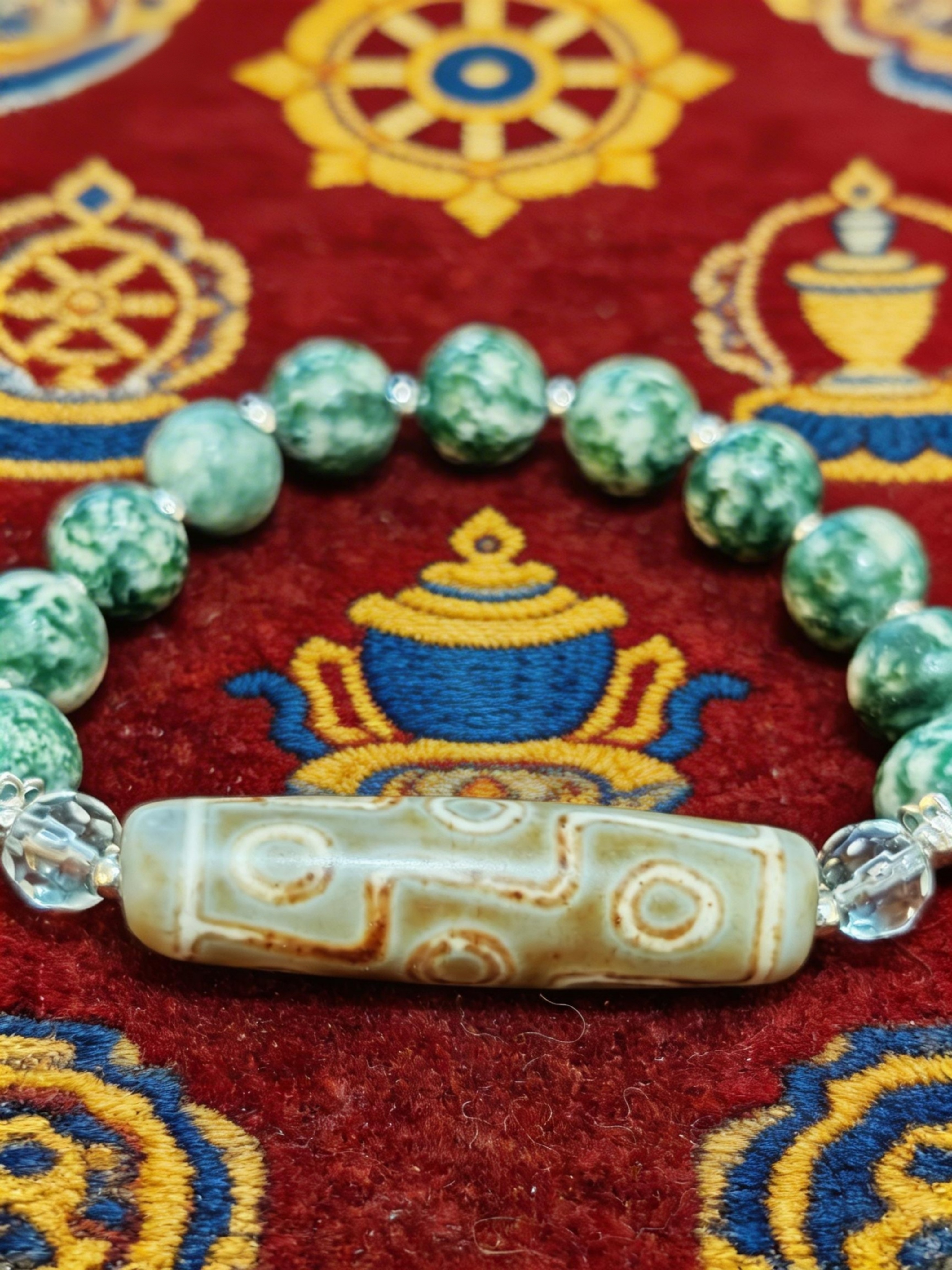 「高油九眼天珠」26031