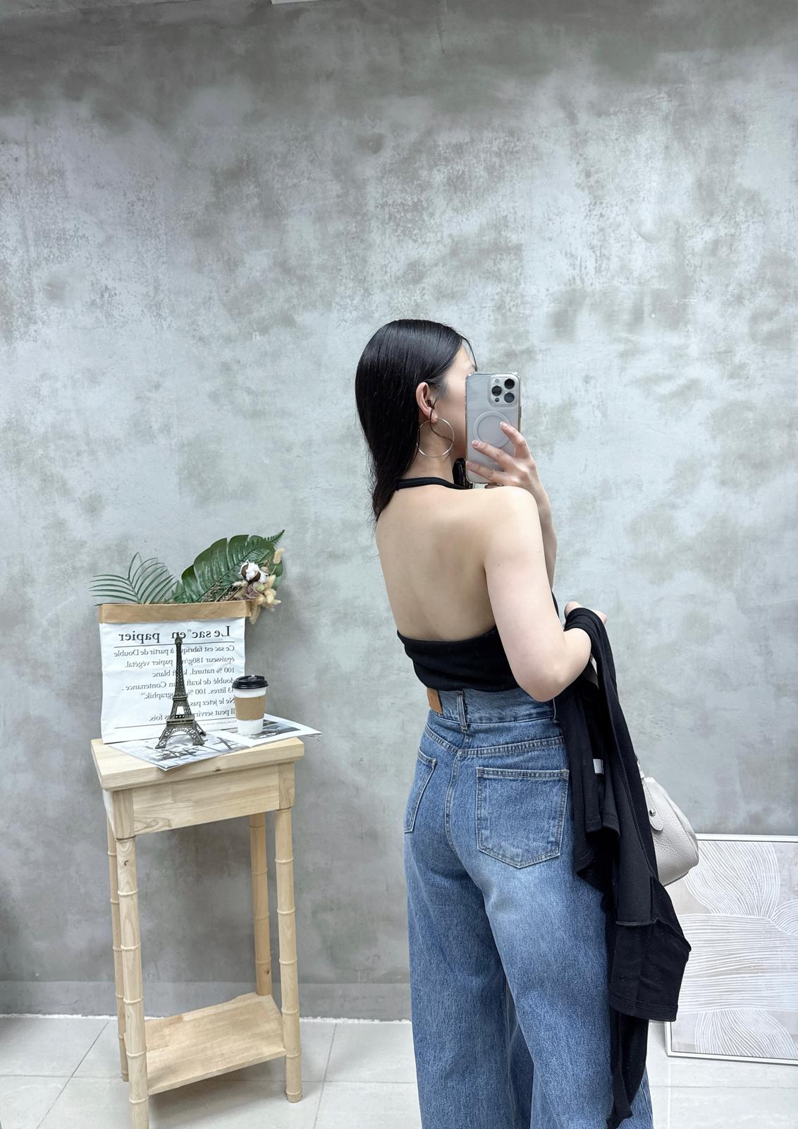 G03 Two in one掛腰背心+Top