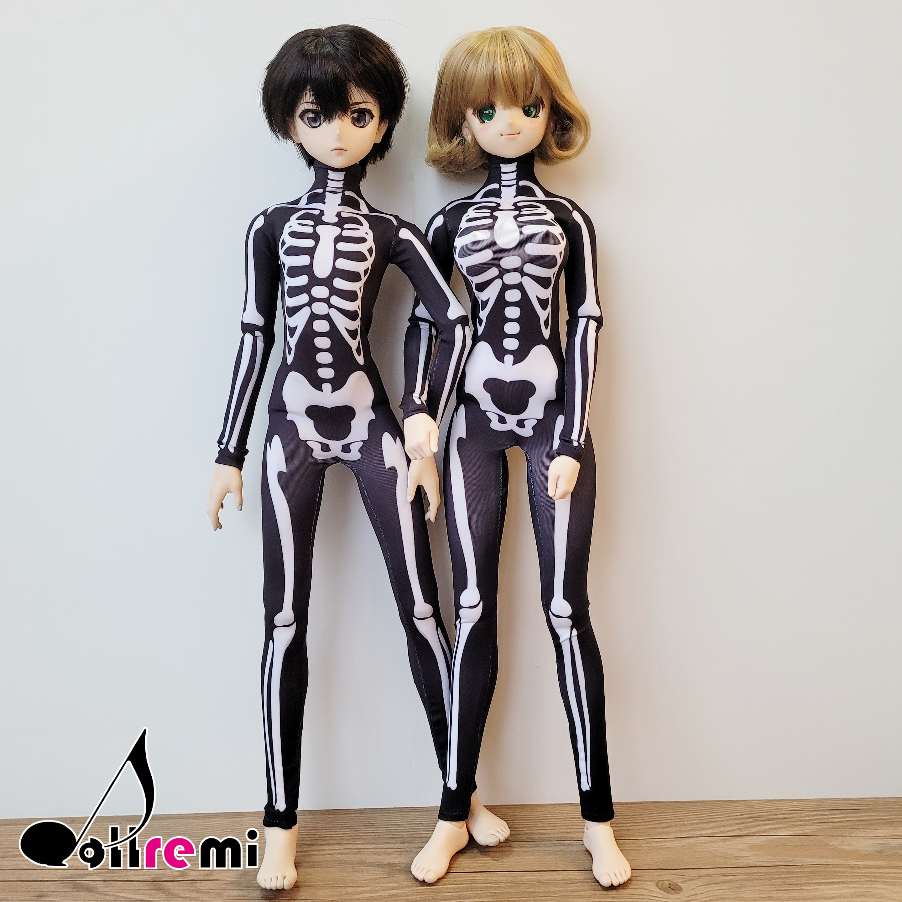 [WEEKLY OFFER!]【dollremi】(DD0784) 骷髏骨緊身衣 Skeleton bone tight fitting suit