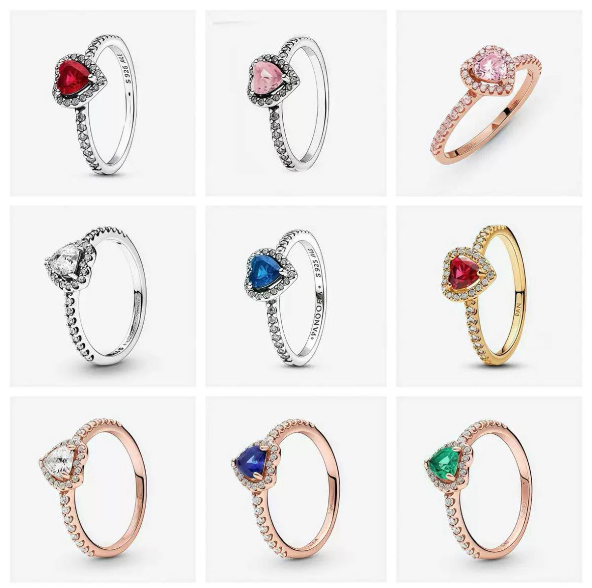 Pandora💍🎀❤️心形戒指系列🌟