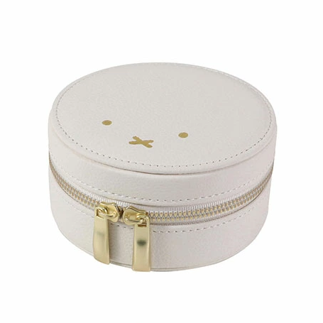 日本限定 Miffy 米菲圓形首飾盒｜旅行收納必備｜可愛實用