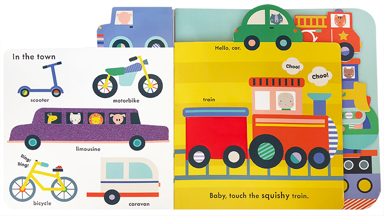Ladybird Baby Touch 系列 Vehicles
