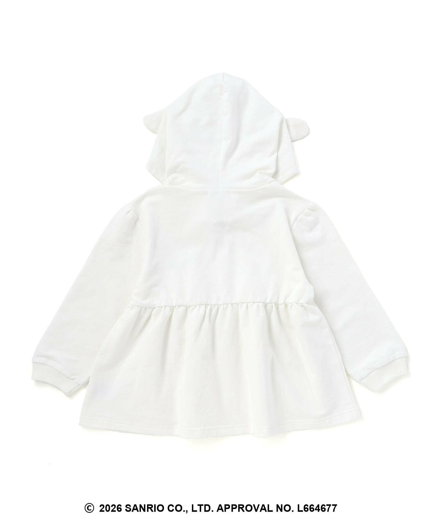 🇯🇵預訂 日本直送🇯🇵Slap Slip x Sanrio系列兩色人物印花立體耳朵連帽拉鍊外套