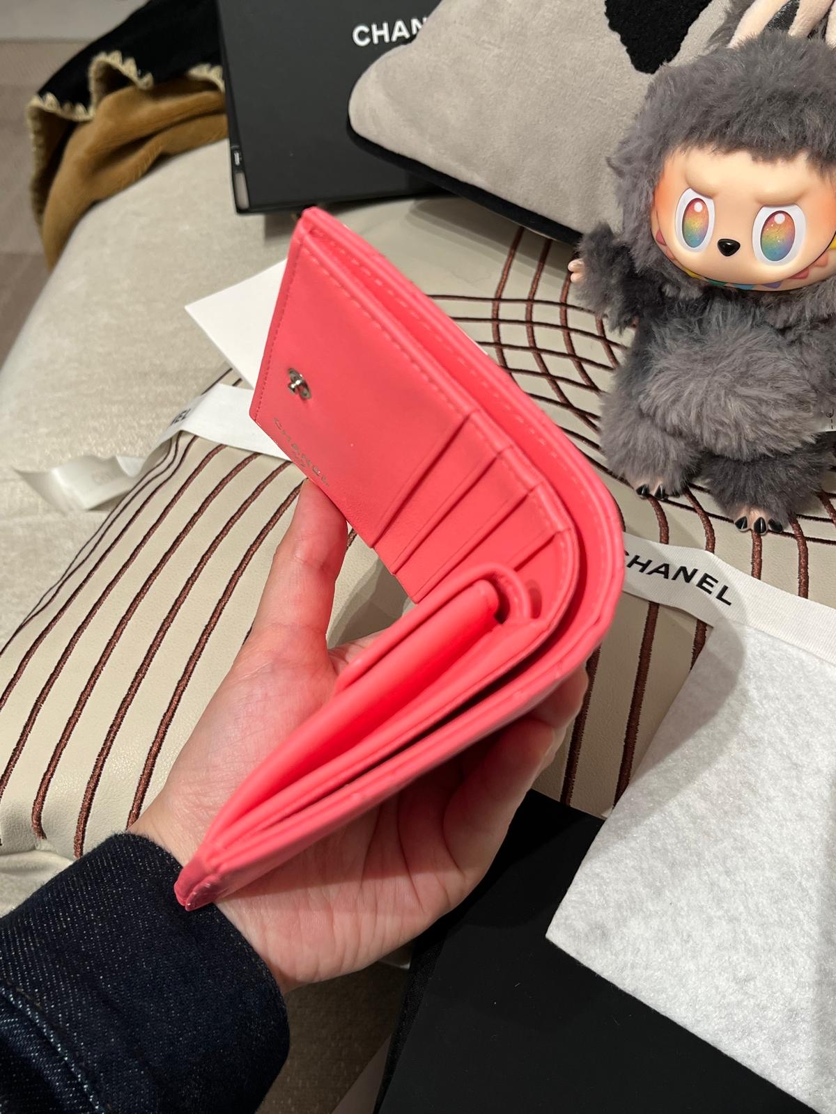 未使用品 Chanel Matlasse Small Wallet Bi Fold Wallet Leather AP3726 Star Wallet 100%Authentic,Unused 未使用品 ✅專門店收據✅晶片貼✅塵袋✅盒