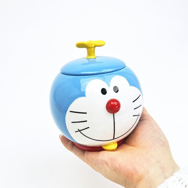 🆕【⭐訂購⭐】🌀 🇯🇵 日本直送🇯🇵 #Doraemon 可愛造型 瓷器 儲存罐🌀[ELCD-0238][260430]