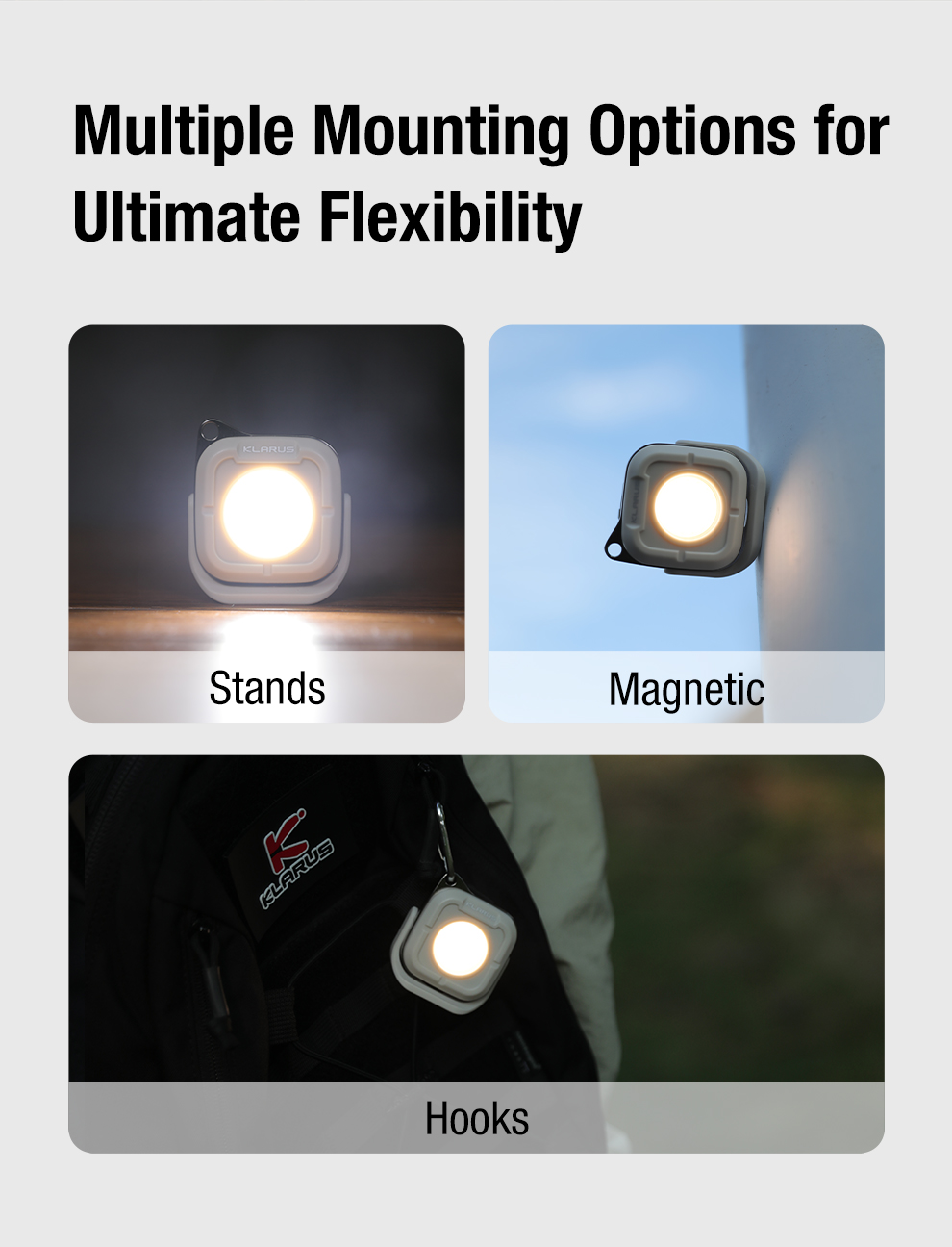 Klarus CL5 高亮度微型泛光燈