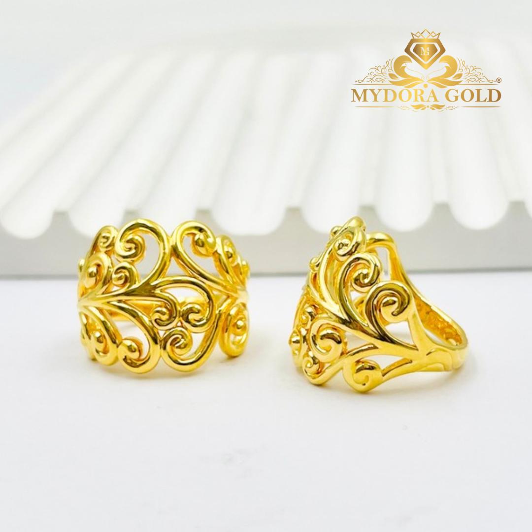 MYDORA Cincin Tiara Jawa Klasik (5G) l EMAS 916/22K