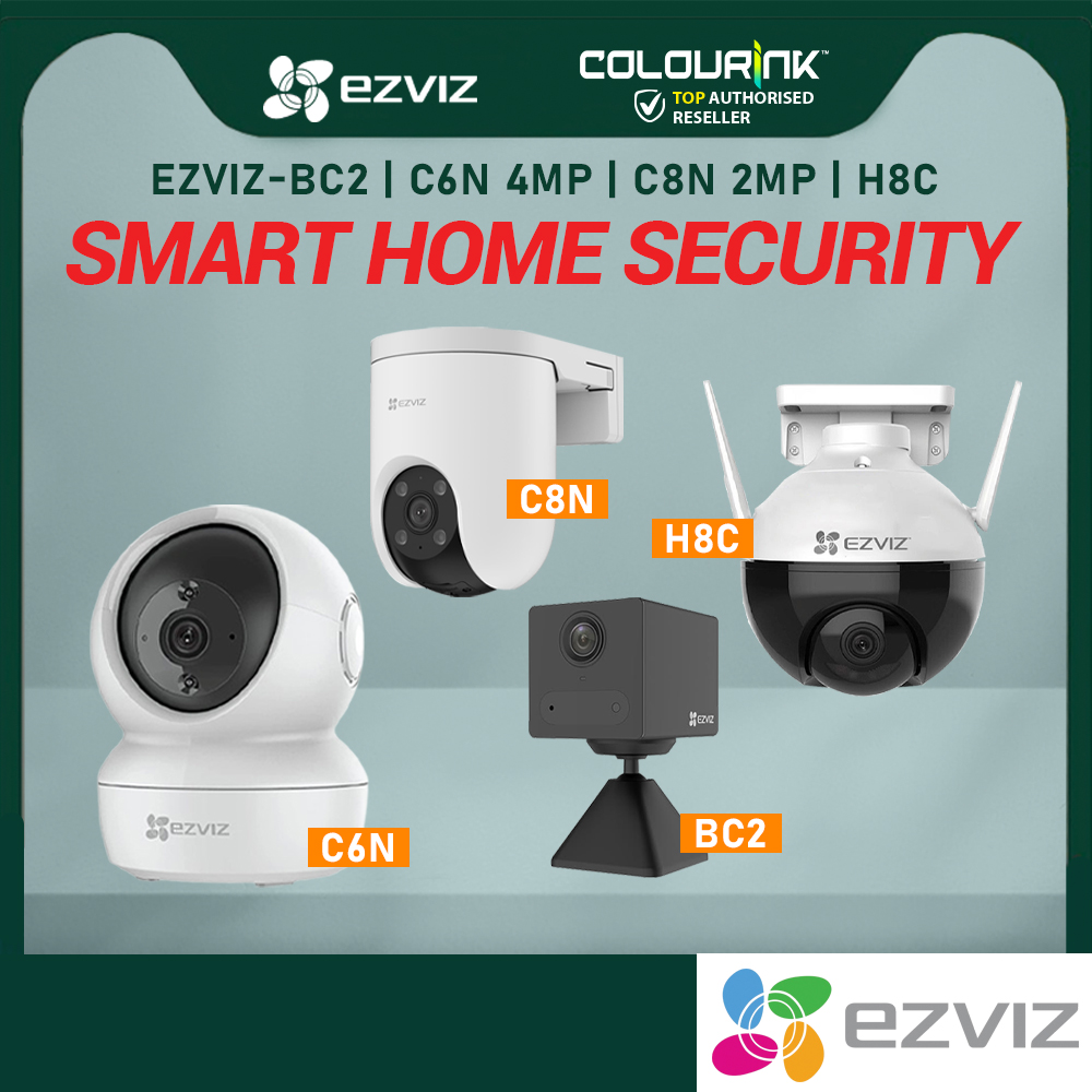 Ezviz C6N H8C C8C BC2 2MP 4MP Wireless Smart IP Camera CCTV Security Motion 2-way talk voice Dashcam