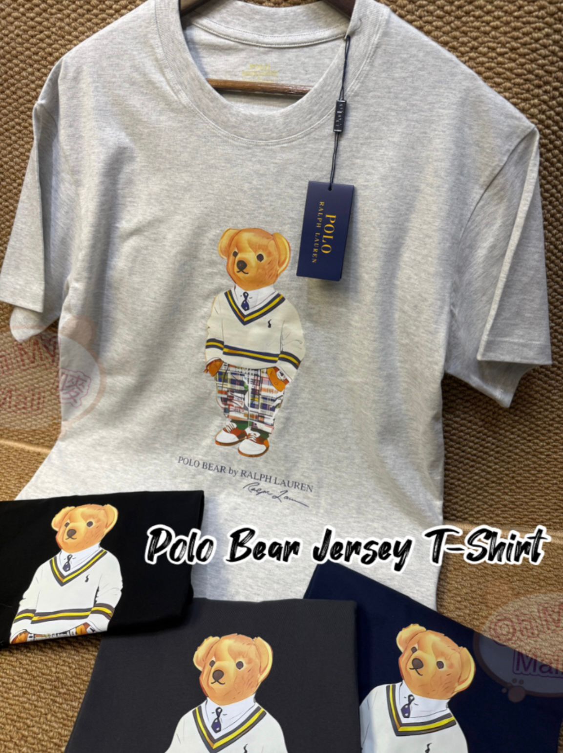 🟥BB00378🟥🇺🇲美國新版 Polo Bear Jersey T-Shirt
