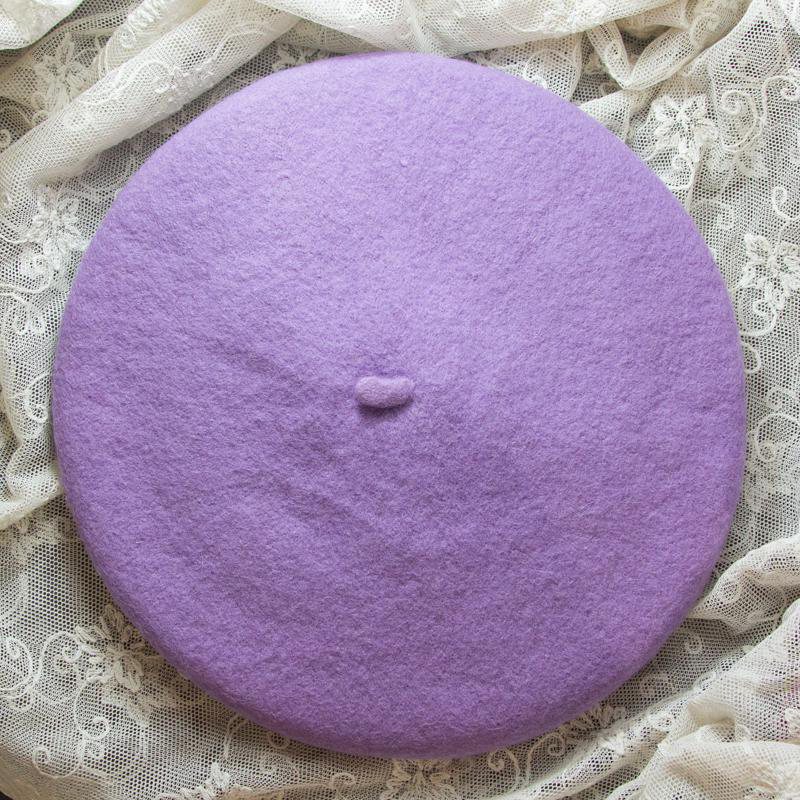 Timeless Woollen Beret Available in different colour
