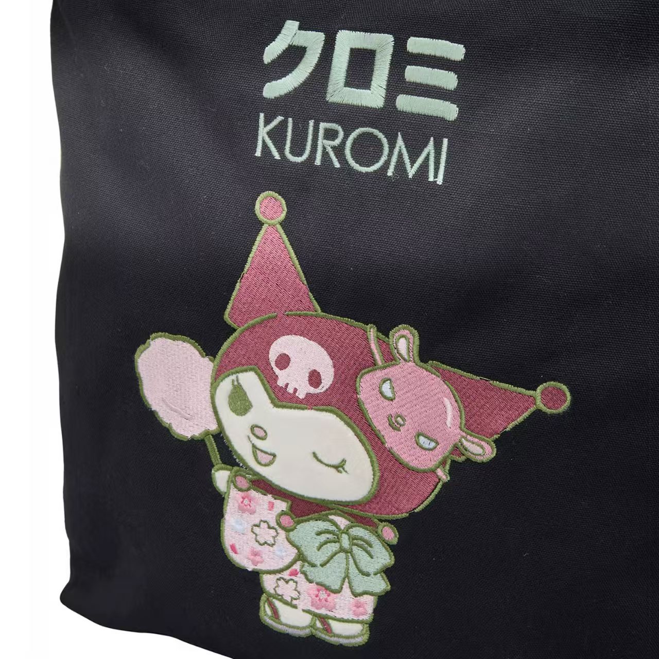 抹茶控必收！日本直送 Sanrio 抹茶和風帆布袋 Tote Bag