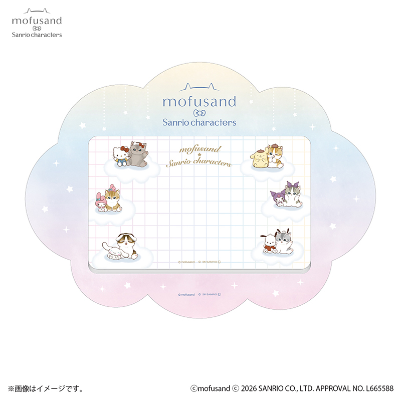🎀【預訂】Sanrio x Mofusand memo pad