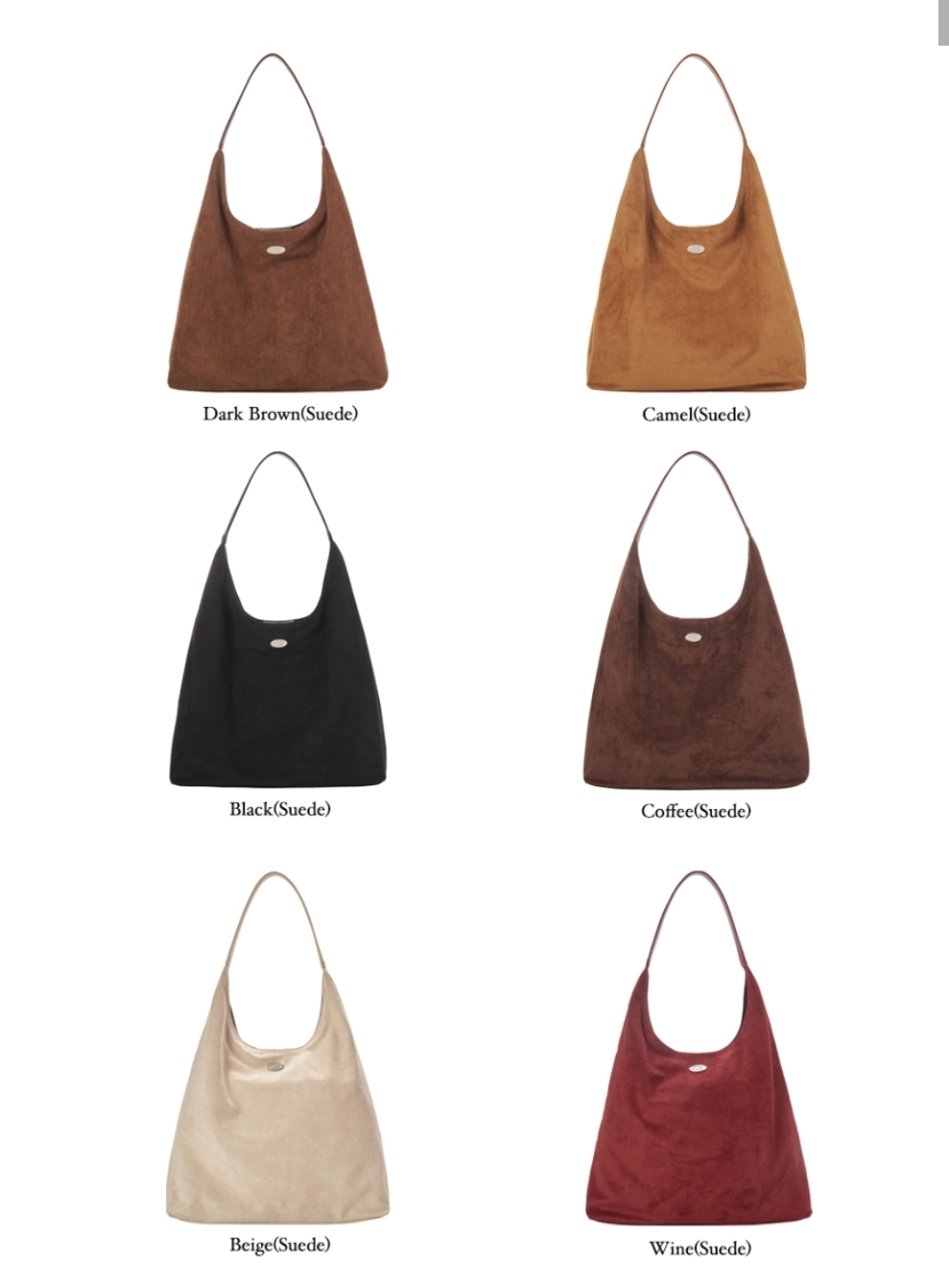 Dumaro Merci Suede Shoulder bag