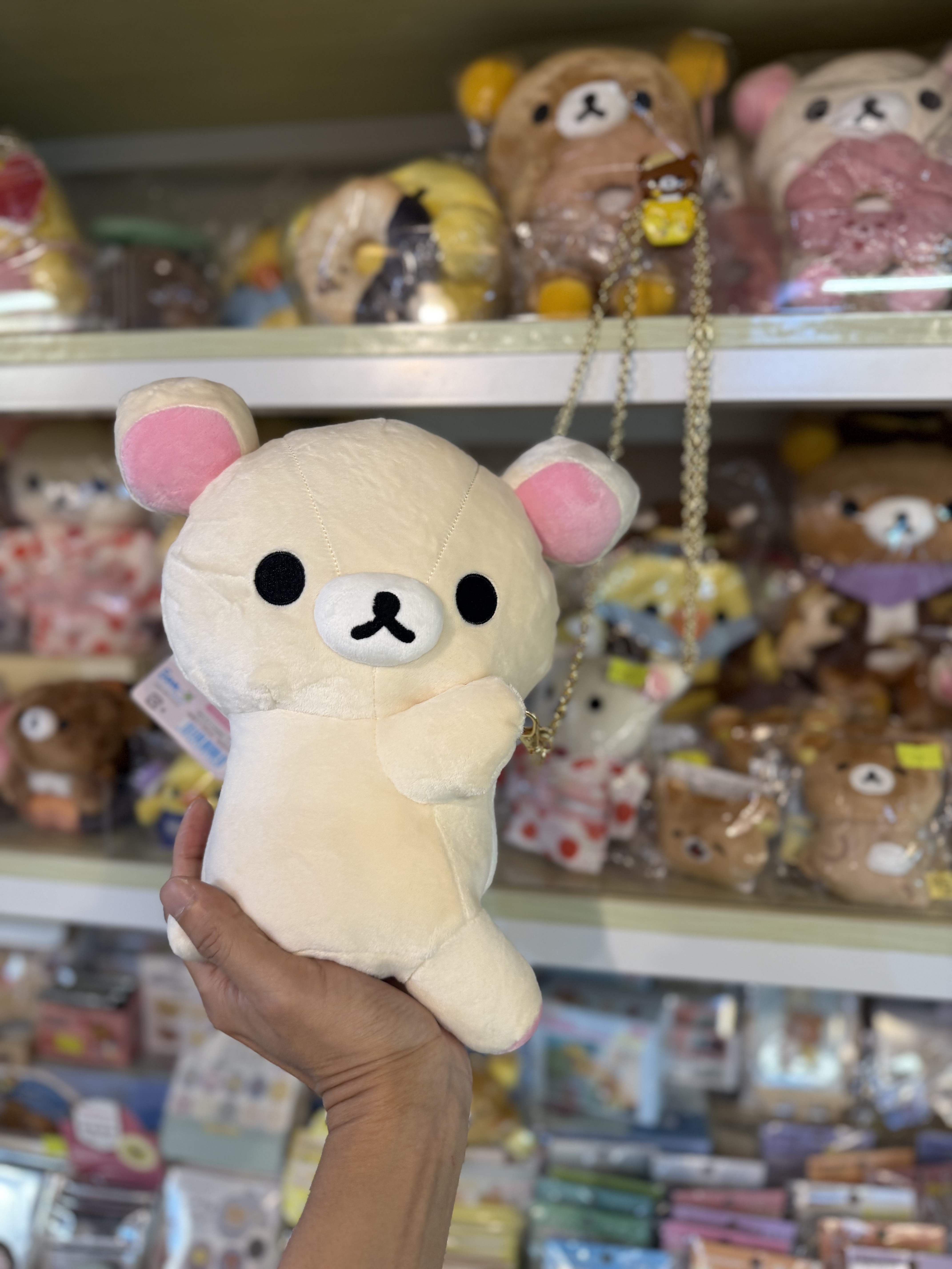 《現貨》全新日本專店限定 小熊10週年紀念系列 小白熊鈄孭電話袋