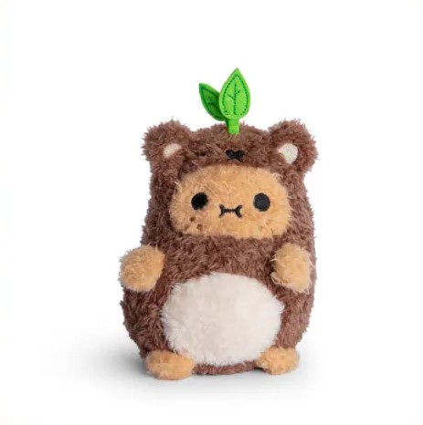 【英國】Noodoll Brownie Ricespud Mini Sitting Plush Toy