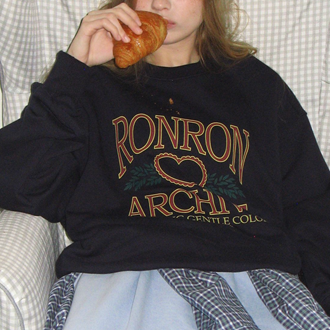 [RONRON] RR ARCHIVE SWEATSHIRT (3色)