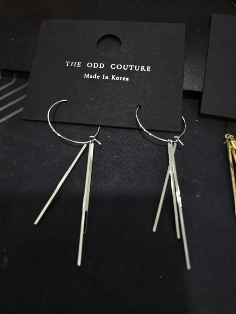 Arc & Line Earrings