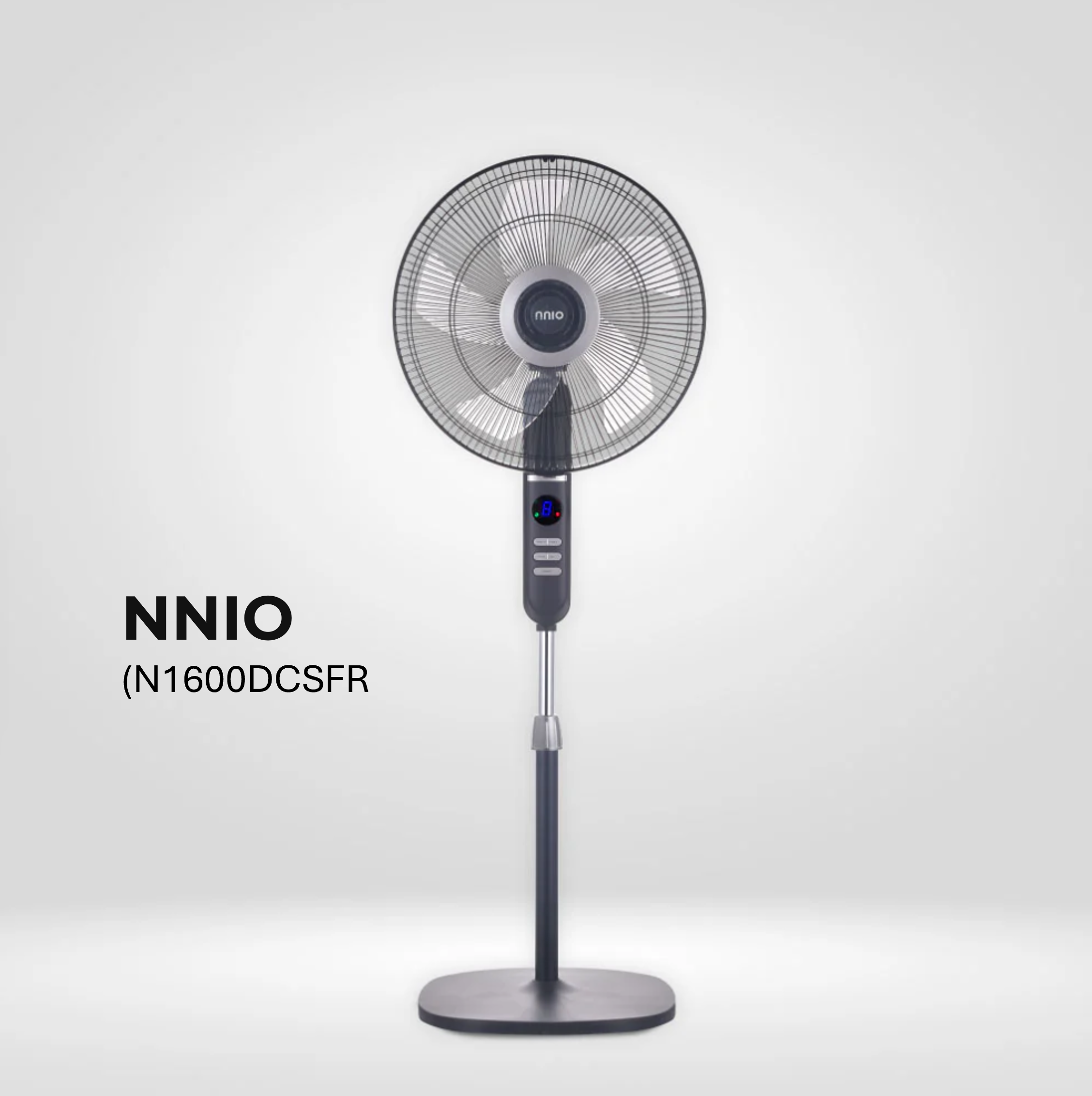 16" BLDC Motor Stand Fan with Remote Control, 9 Speed, 3 Mode (N1600DCSFR)