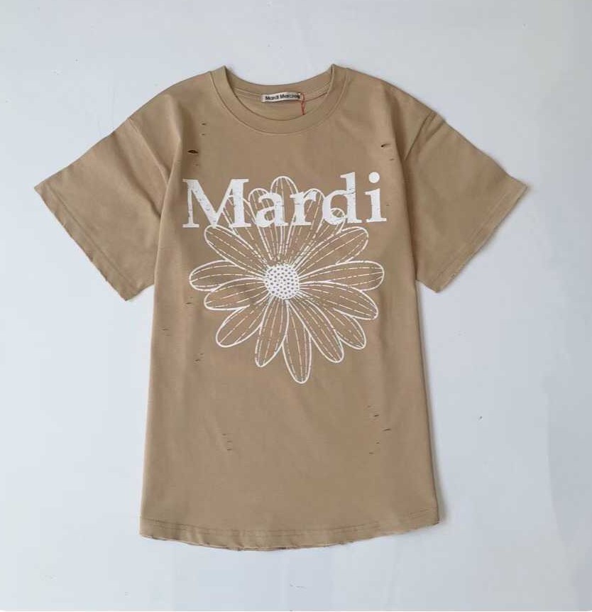 預訂 MARDI 新款破洞短袖Tee [貨號26C012]