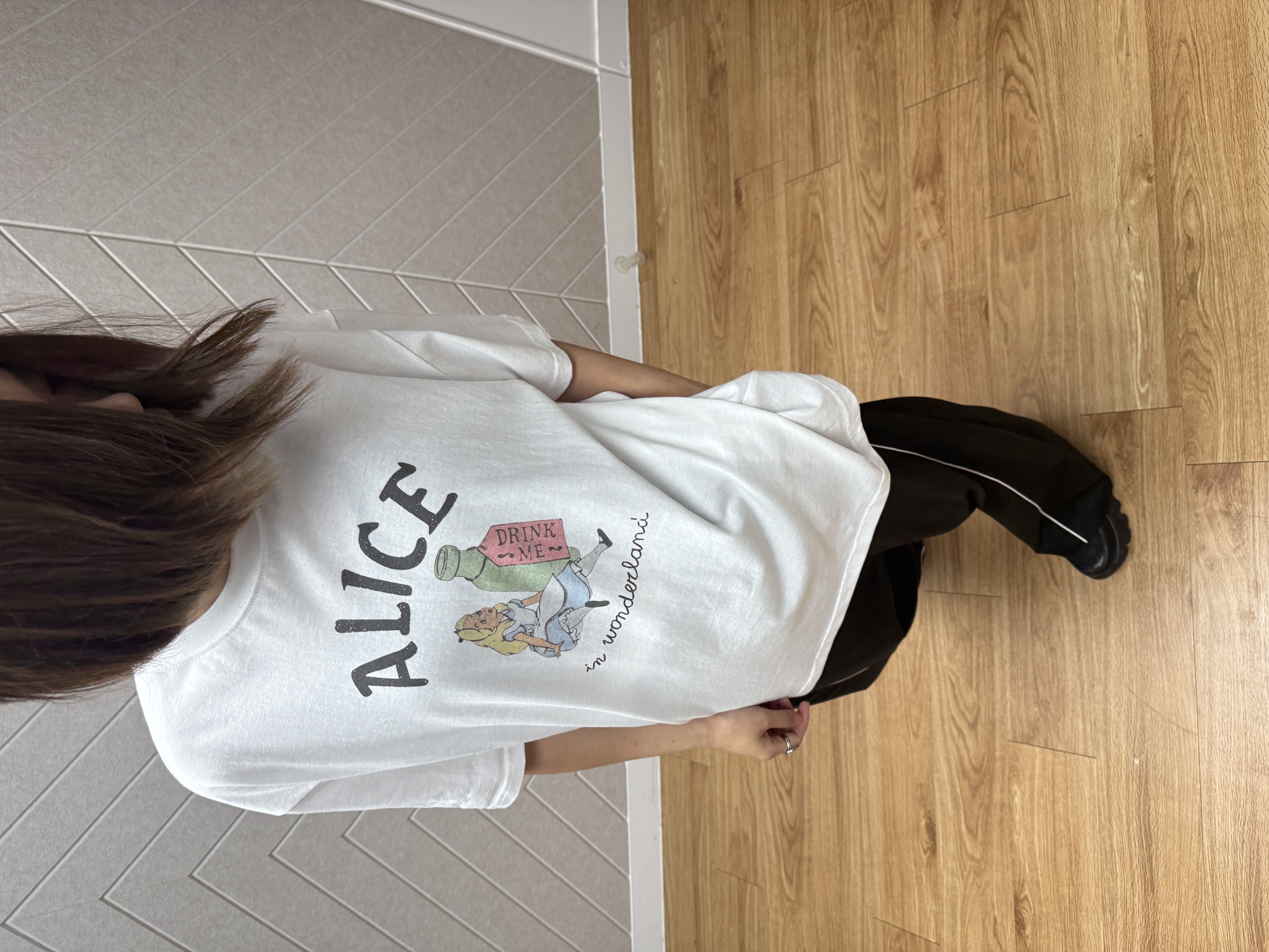 Alice print tee