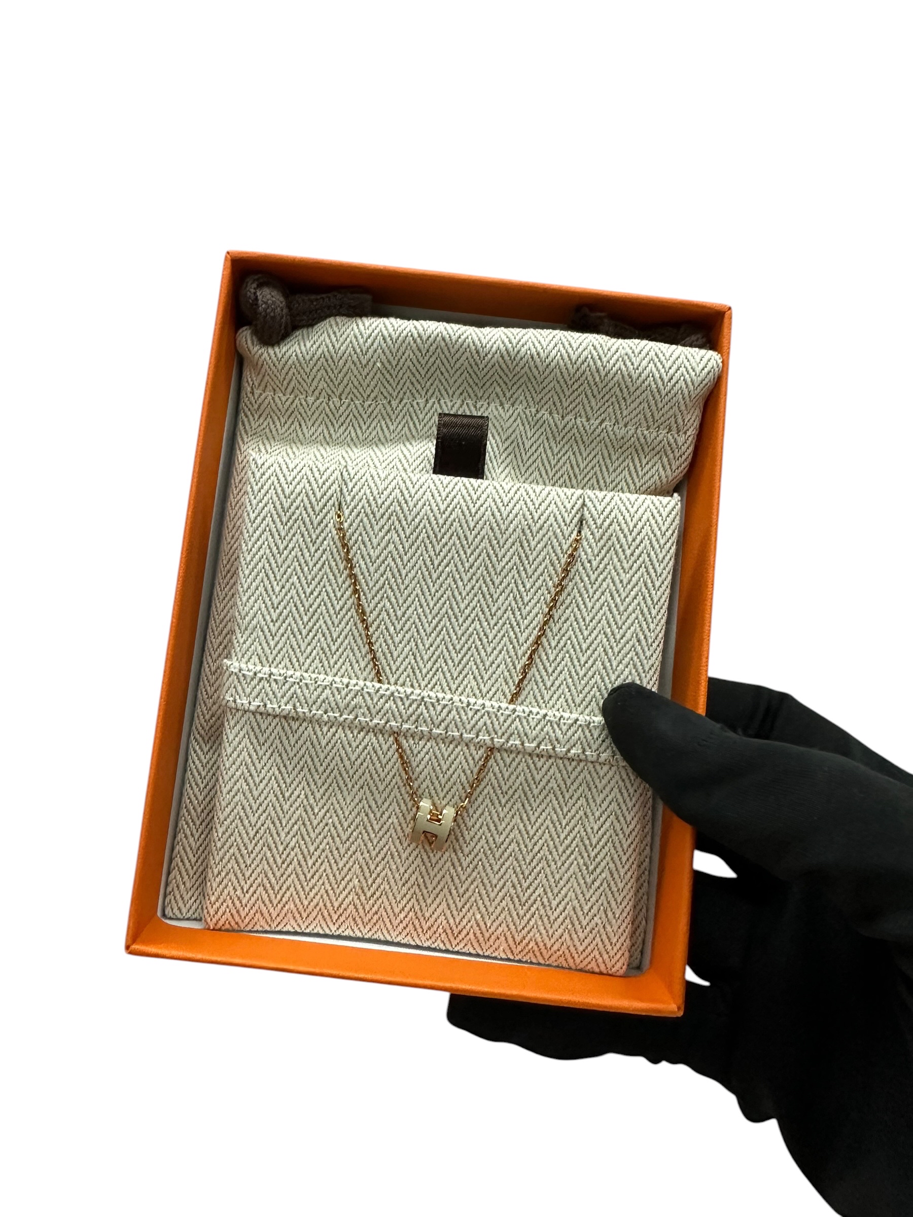 Pre-Owned Hermès Mini Pop H Pendant Necklace / Product Code: 080522