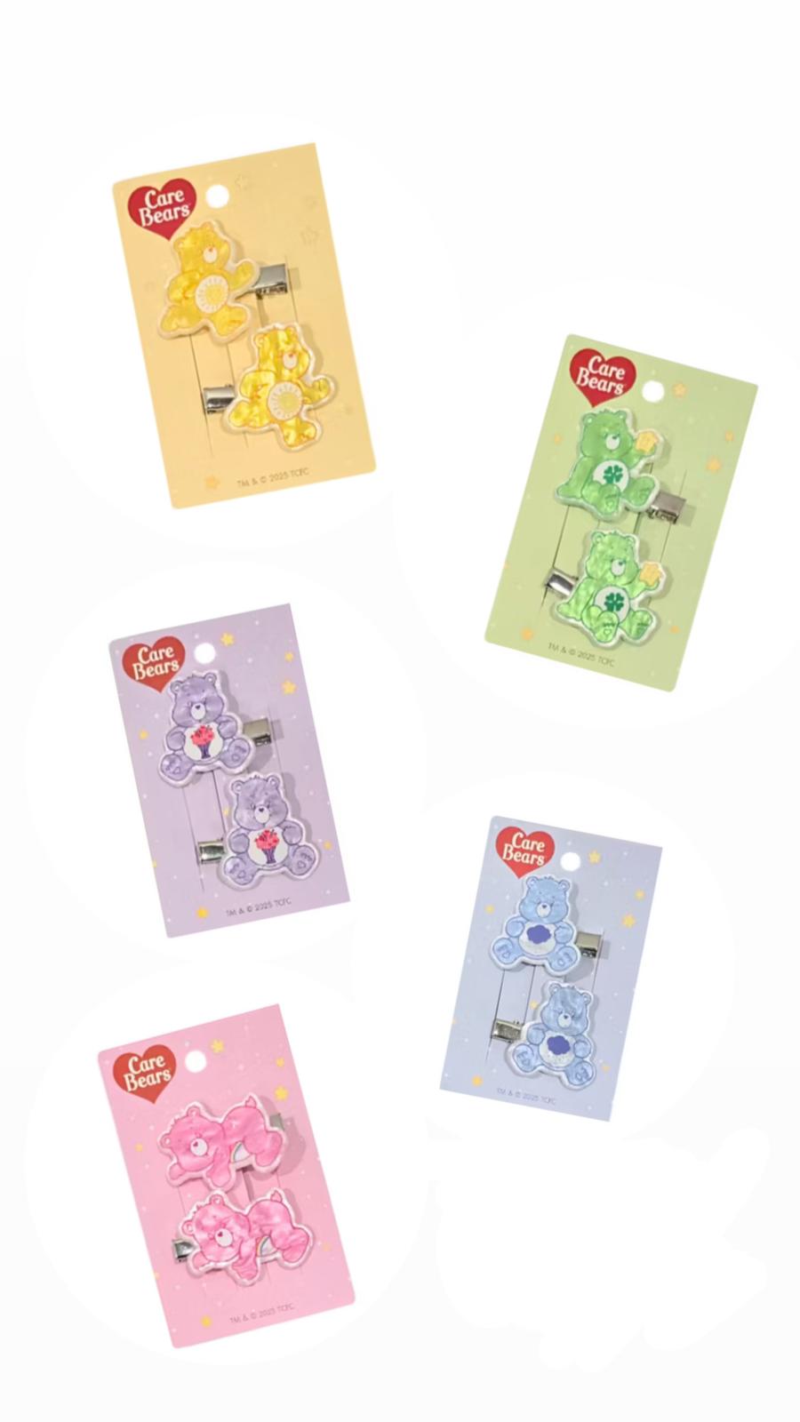 Care Bears 可愛造型髮夾套裝