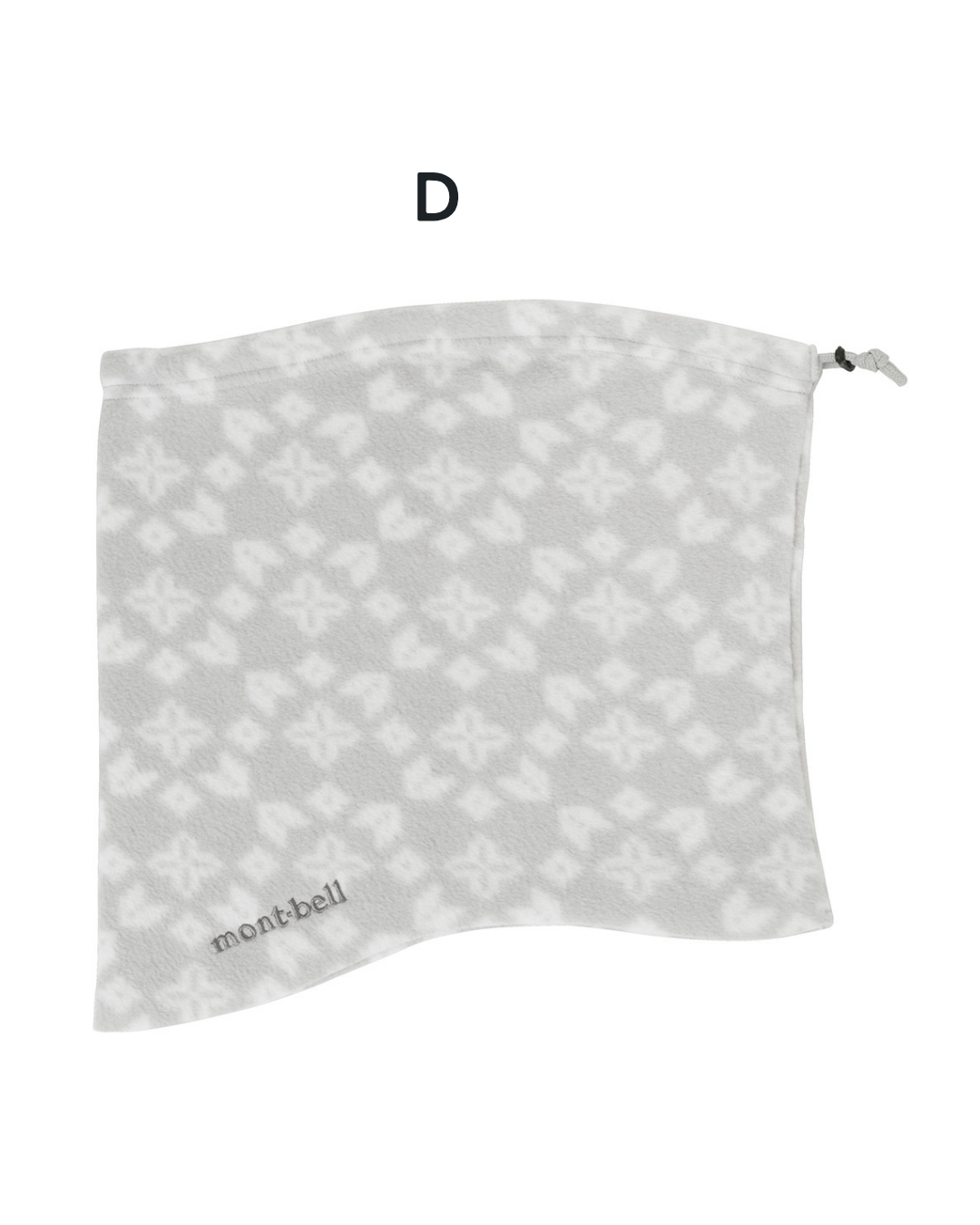日本代購【 2026新色 日本直送 montbell CLIMAPLUS 100 輕薄 保暖 彈性頸套 | 圍巾 | 頸巾 | adjustable print neck warmer | 男女合用 】