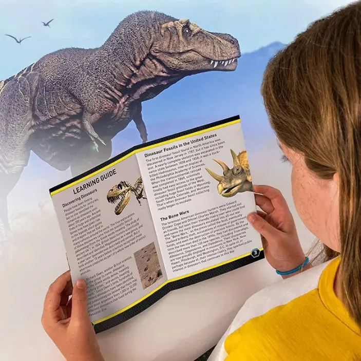 National Geographic暴龍牙齒化石挖掘套裝 兒童STEM恐龍玩具