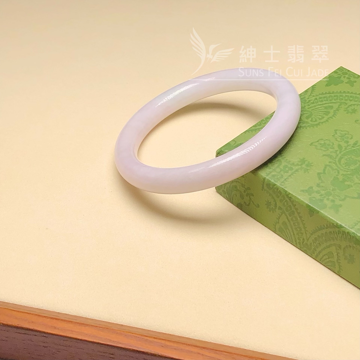 木那粉紫春彩圓鐲56.8mm