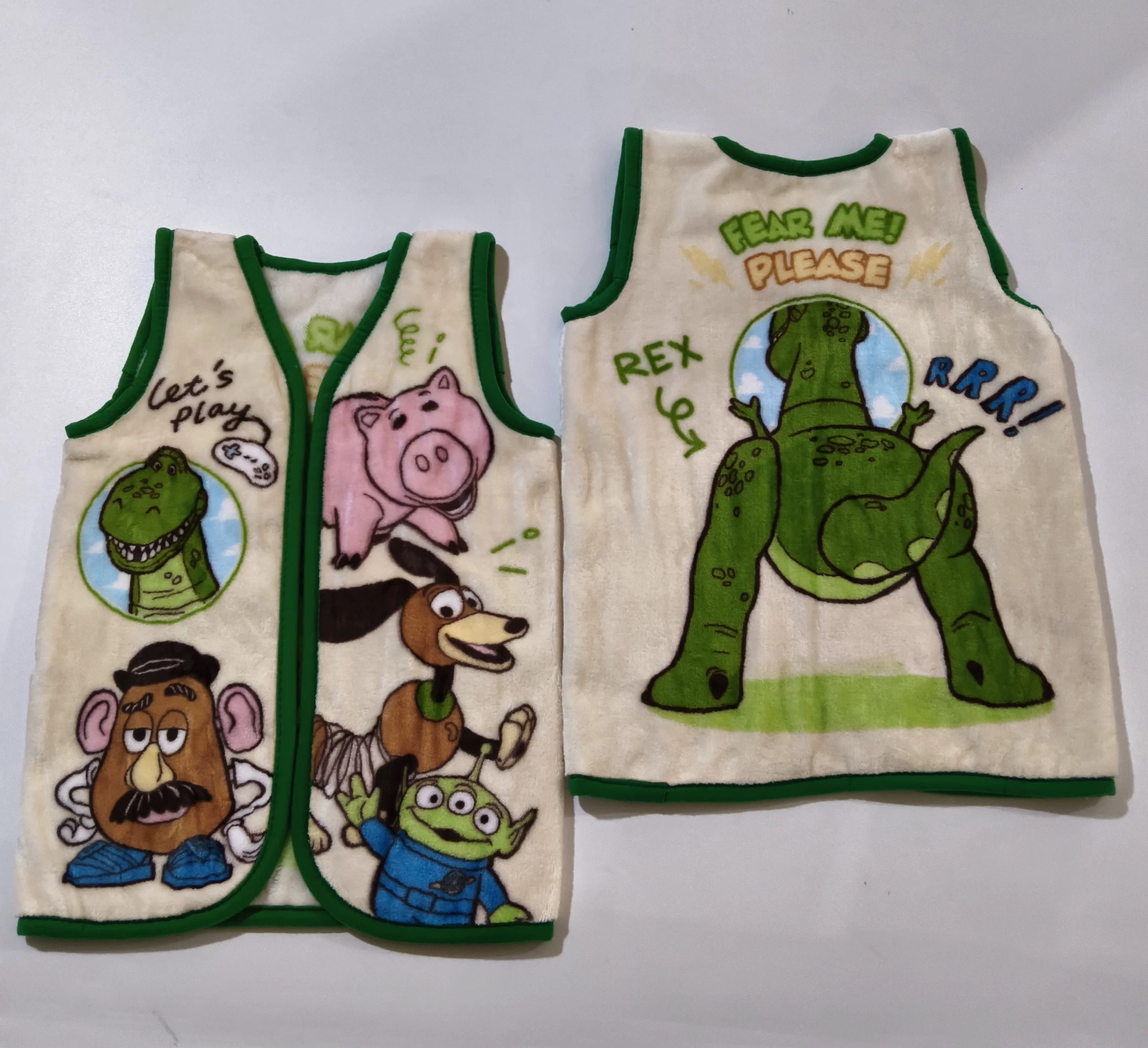 B0083 超柔軟短毛絨玩總背心