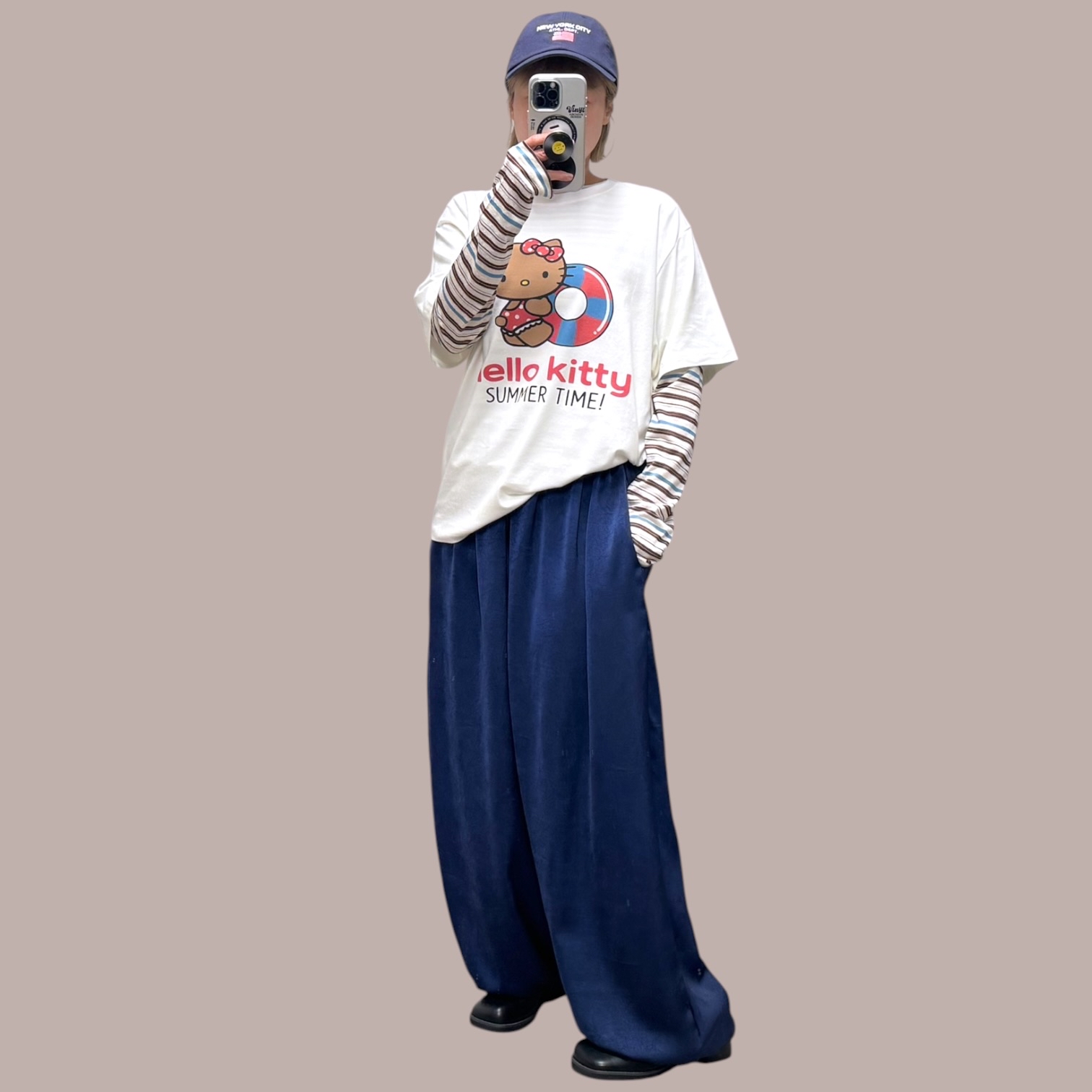 221547 曬燶Kitty水泡Tee