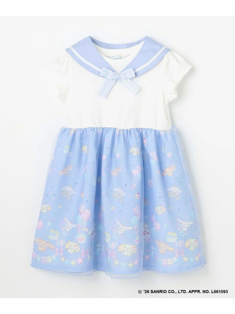 🆕【⭐訂購⭐】 🇯🇵日本直送 🌀#Cinnamoroll x ANY KIDS 2way 水手領連身裙［2款選］🌀[ELCA-0088]