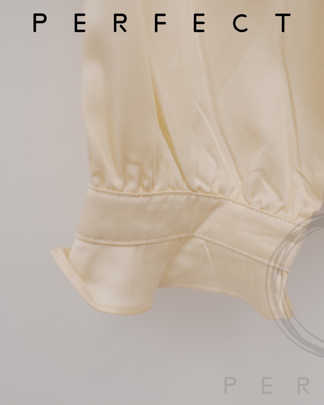 T0004_高貴面料五色大RUFFLE領上衣(活潑粉黃）