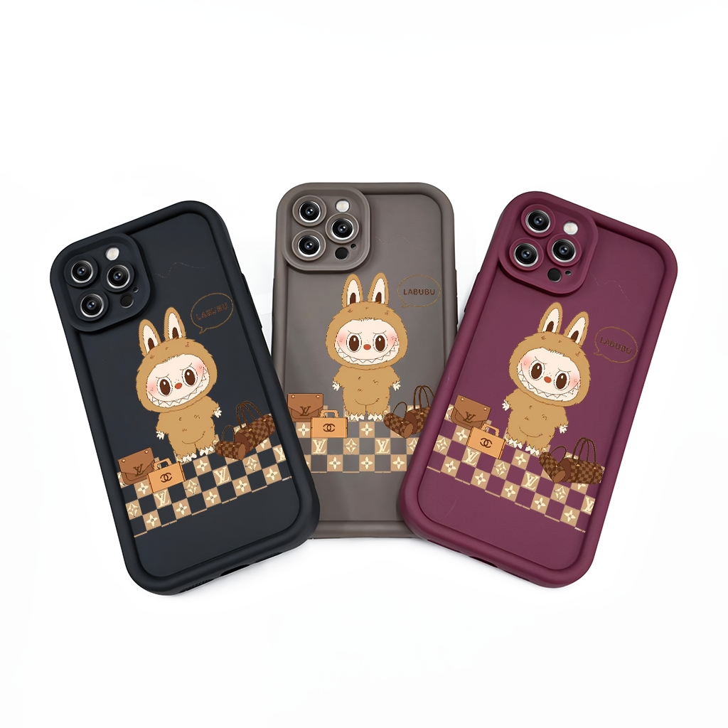 TPU DESIGN CASE PHONE FOR SAMSUNG - DESIGN LABUBU B