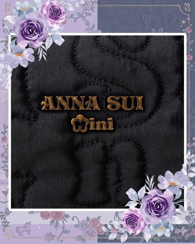 💜 ANNA SUI mini 迷必收！一包兩用，隨心變換風格 💜 『ANNA SUI mini リバーシブルで使えるロゴキルトなトートバッグBOOK』