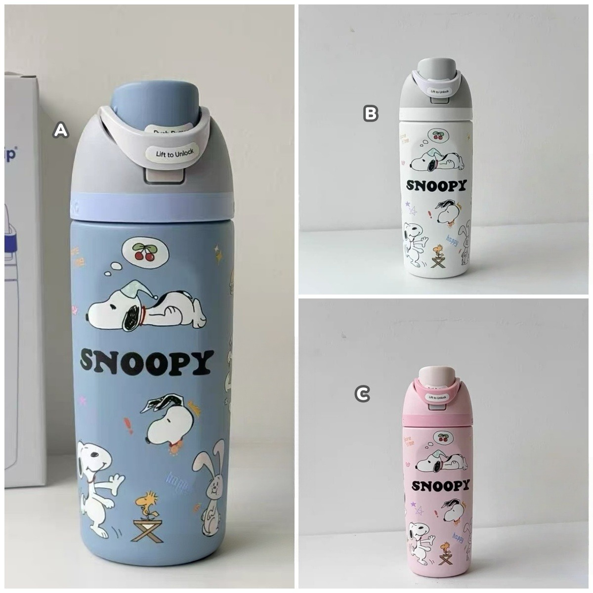 🐶OWALA x SNOOPY 兒童 FreeSip 16oz 史努比聯名水樽 ✨