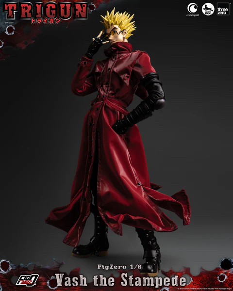 🧲預訂26年第4季：Threezero FigZero  1/6 TRIGUN 《槍神》- Vash the Stampede 威席·史坦畢特 可動figure