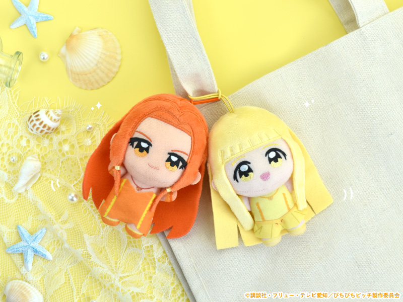 唱K小魚仙 刺繡毛公仔吊飾 Mini Plush Charm3 (Mermaid Melody Pichi Pichi Pitch)【預購】 (26PP67-P)