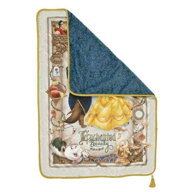 🌸 【預訂】Blanket - DISNEY ANIMATION BEAUTY AND THE BEAST 35TH ANNIVERSARY