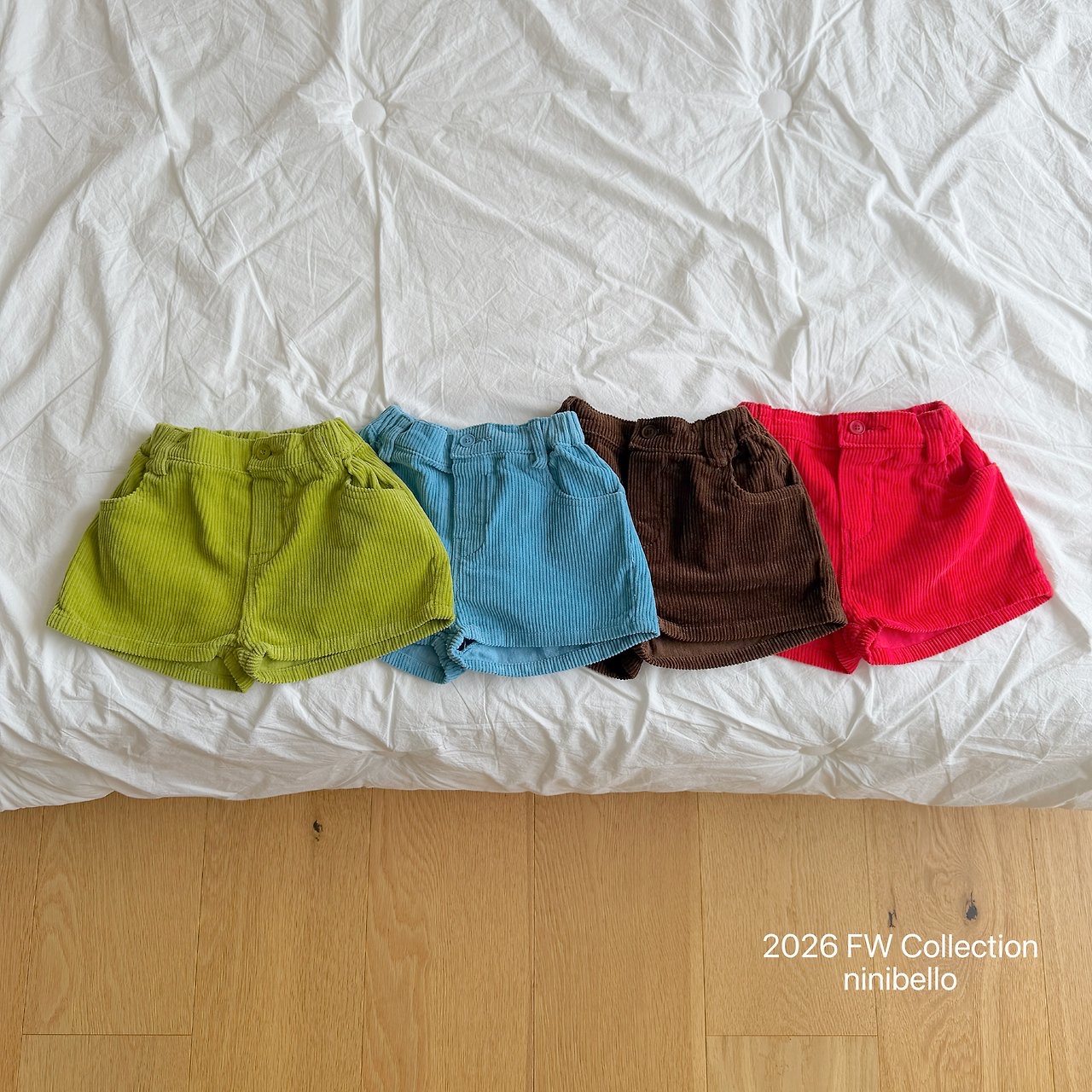 Ninibello | Peekaboo Corduroy Shorts 