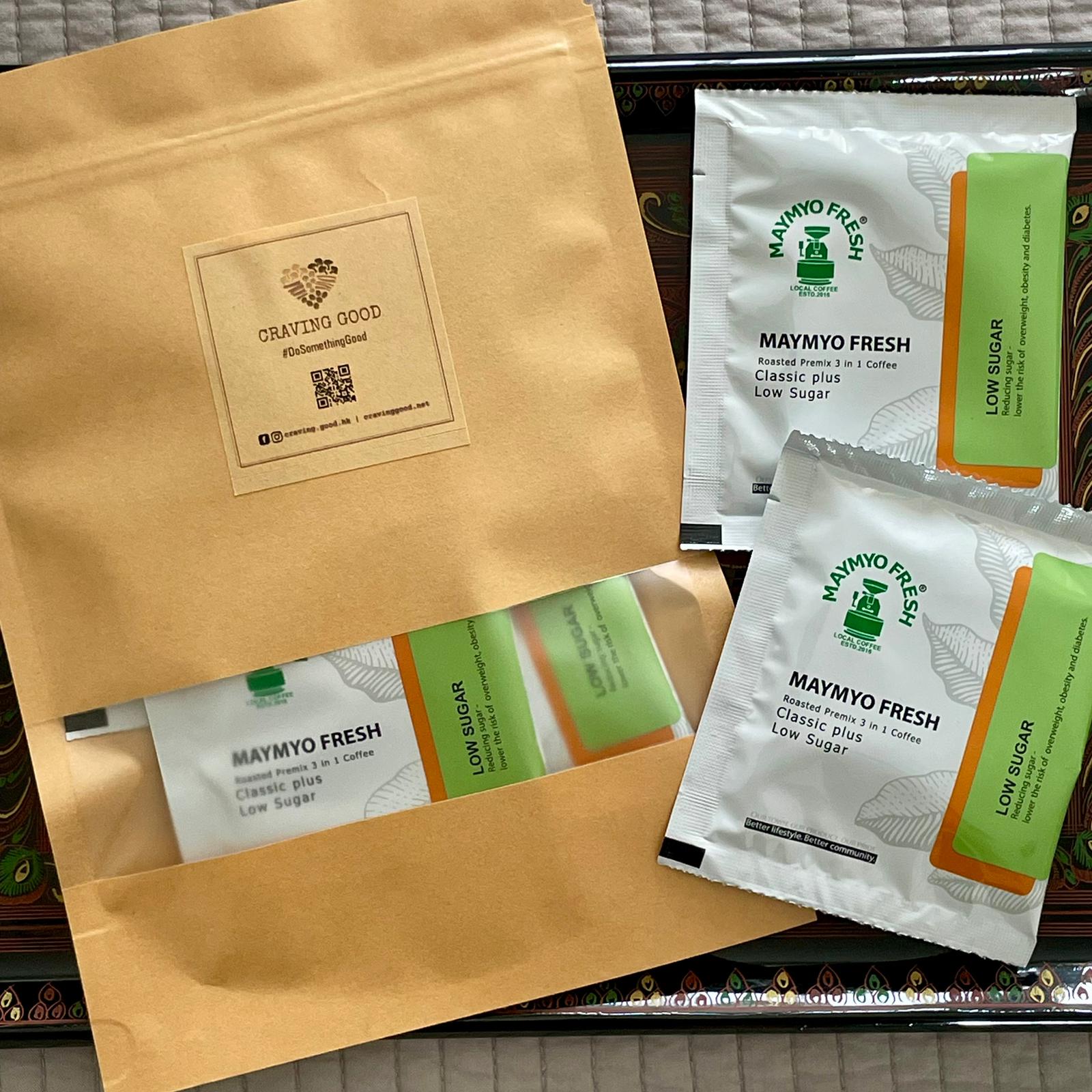 緬甸Myamyo Fresh 低糖三合一即沖咖啡 | Myanmar Maymyo Fresh Low-sugar 3 in 1 Coffee